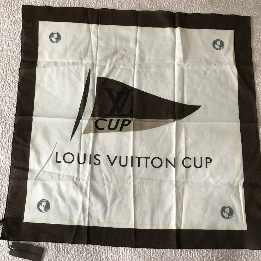 NWT Louis Vuitton Cup Bandana/Scarf